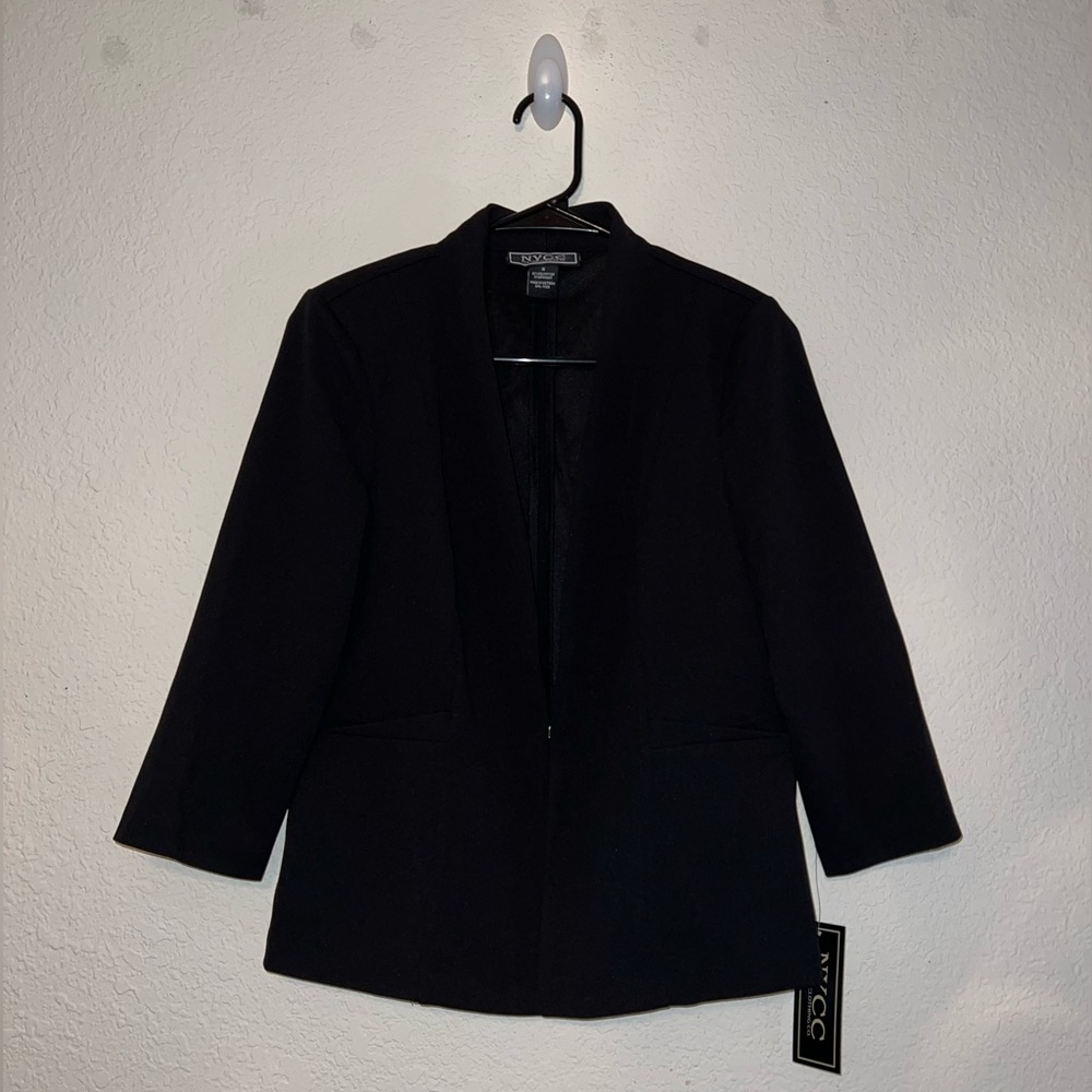 NEW N.Y.C.C Black Blazer, women’s size Small, never worn